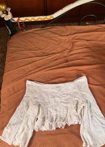Chic Off-Shoulder Crop Top