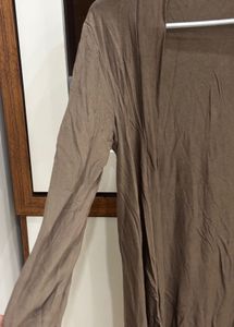 Long Brown Cardigan