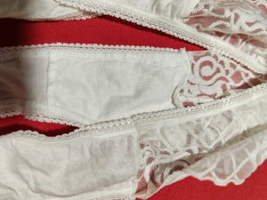 Lisa Tosca White Lace Brief Panty