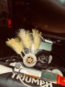 Boho Feather Keychain Accessory