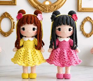 Handmade Crochet doll🧸