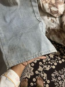 Light Wash Wide Leg Jeans