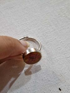 Unique Floral Resin Ring