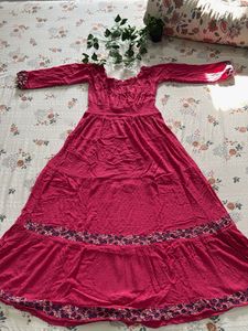Bohemian Embroidered Maxi Dress