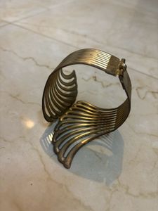 Unique Golden Cuff Bracelet