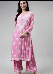SevaChikan Chikankari kurta Set