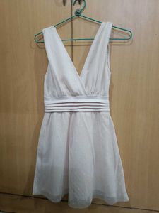 Elegant V-Neck Mini Dress