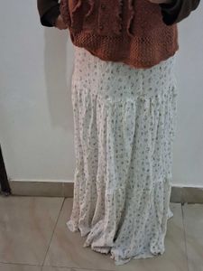 Floral coquette Skirt
