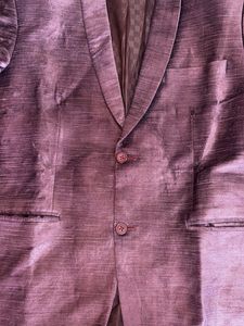 Elegant Purple Men's Blazer