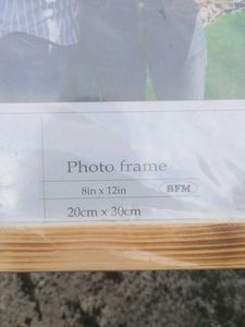 Wooden Photo Frame with stand