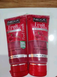 Nexa Fairtone Fruit Face Wash (2 x 60 ml)