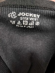 Jockey Men's Black V-Neck Long Sleeve T-Shirt