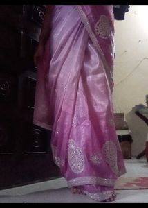 Pastel saree