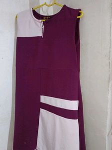 Elegant Maroon bodycon dress