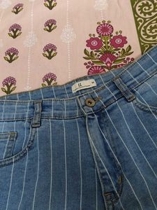 authentic handcrafted denim shorts
