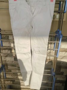 White Slim Fit Jeans