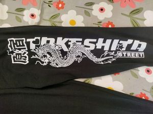 Dragon Print Trousers