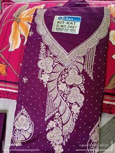 Dark Purple salwar suit