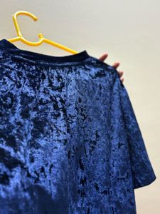 Blue Velvet Short Sleeve Tee
