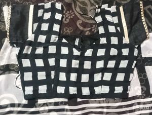 Black &amp; White Saree Blouse