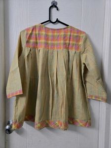 Checkered Tunic Top