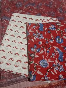 Soft Cotton Churidar Material With Kotta Duppatta