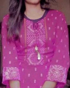 Beautiful Pink Kurta Set