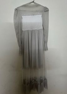 Sheer Tulle Dress