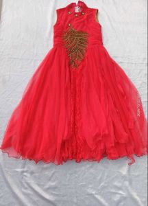 Beautiful Red Ethnic Gown