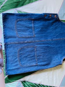 Denim Overall Dress
