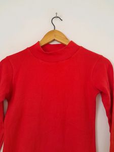 Red Casual Top (Women's)