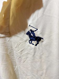 Men's Polo Shirt with Embroidered Horse