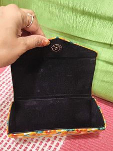 Floral Clutch Bag