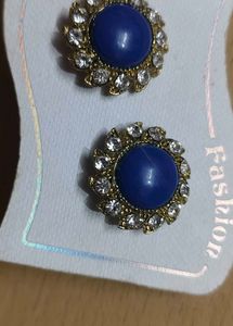 Blue Stone Earrings