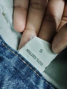 Distressed Denim Shorts