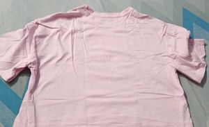 Pink "Manifest" Graphic Tee