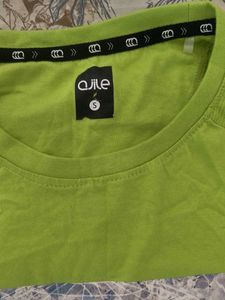 Lime Green Graphic T-Shirt