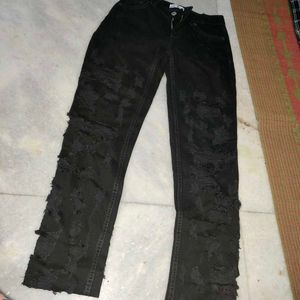 Black Ripped Jeans