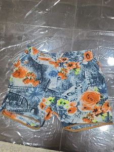 Combo of a top and shorts