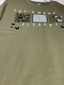 New Olive Graphic Tee