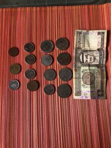 Kuwait Coins and Saudi Note