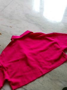 pink shirt