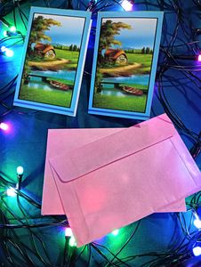 NEW YEAR GREETING CARD With Cover #newyear Happy New Year