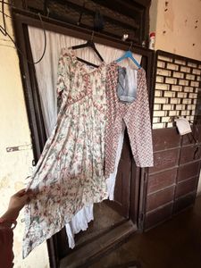 Floral Print Kurta Set