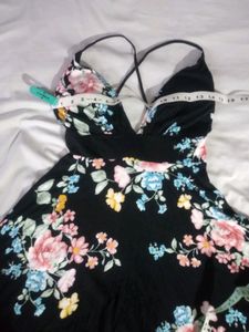 Beautiful  Floral Print Dress