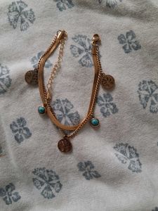 anti tarnish rose gold plated bracelet