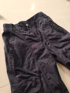 Zudio Black Cargo Pants