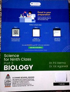 Science for Ninth Class Biology