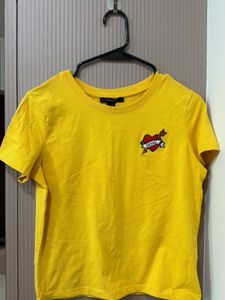 Yellow Graphic T-Shirt