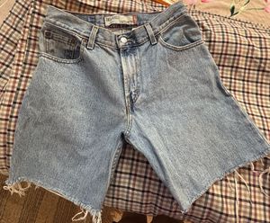 Classic Levi's Blue Denim Shorts